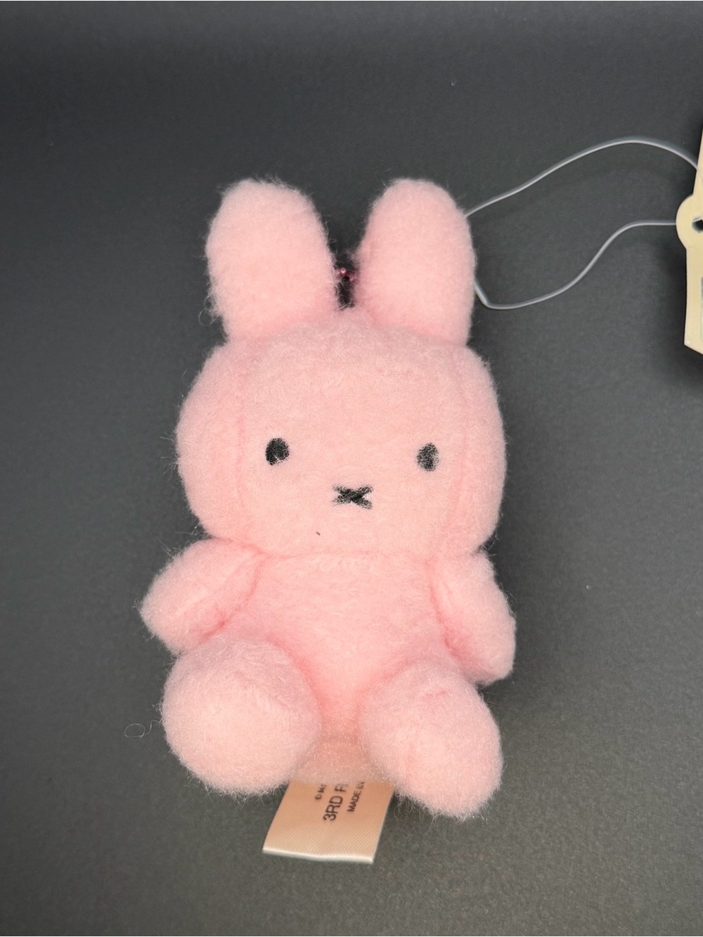 Korean  Exclusive pink Miffy Plush /keychain  MF49